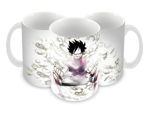 Caneca Polímero One Piece Luffy Personalizada