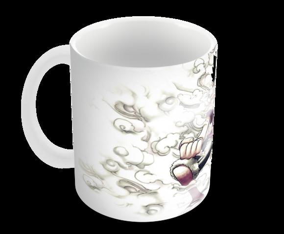 Caneca Polímero One Piece Luffy Personalizada