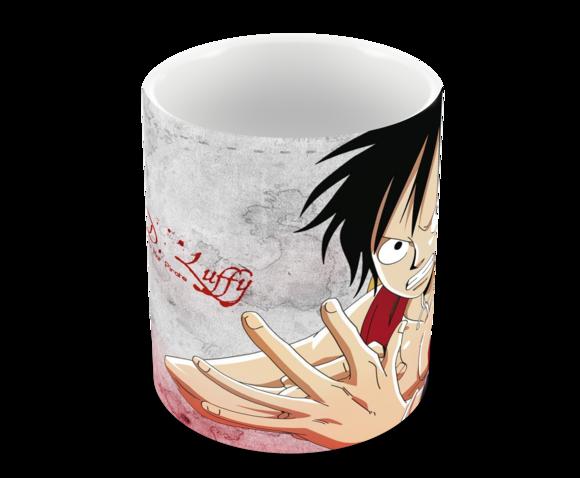 Caneca Polímero One Piece Luffy Personalizada
