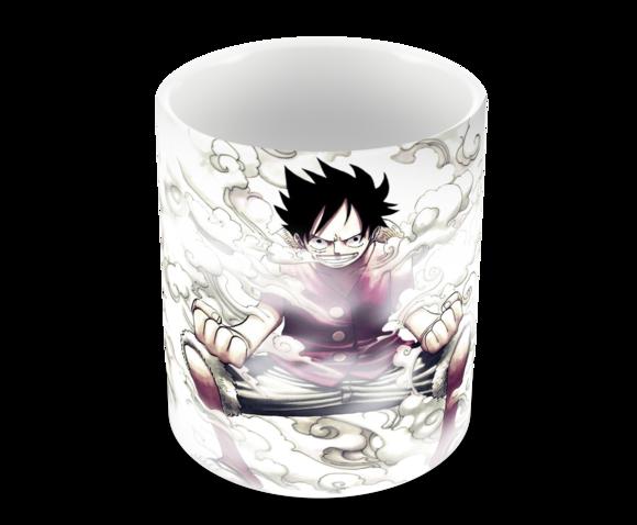 Caneca Polímero One Piece Luffy Personalizada