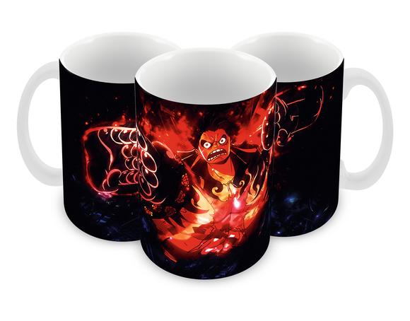 Caneca Polímero One Piece Luffy Personalizada