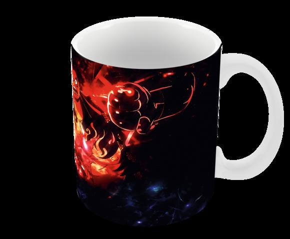 Caneca Polímero One Piece Luffy Personalizada