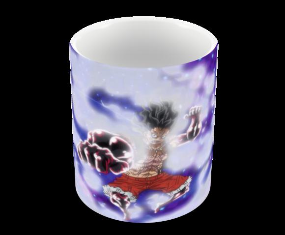 Caneca Polímero One Piece Luffy Snakeman Personalizada
