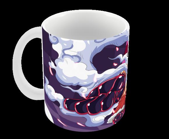 Caneca Polímero One Piece Luffy Snakeman Personalizada