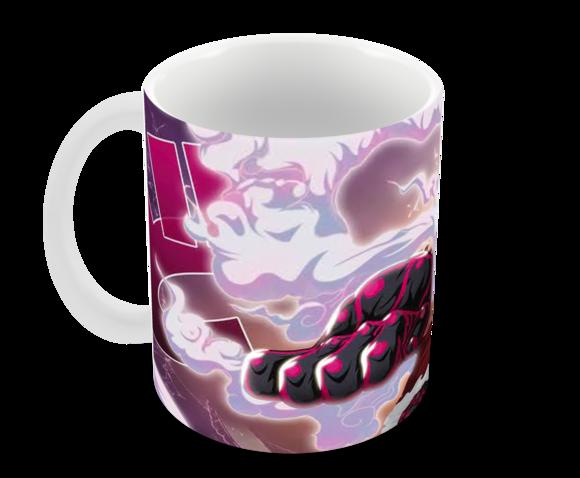 Caneca Polímero One Piece Luffy Snakeman Personalizada