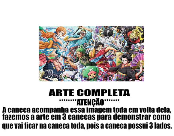Caneca Polímero One Piece Personalizada
