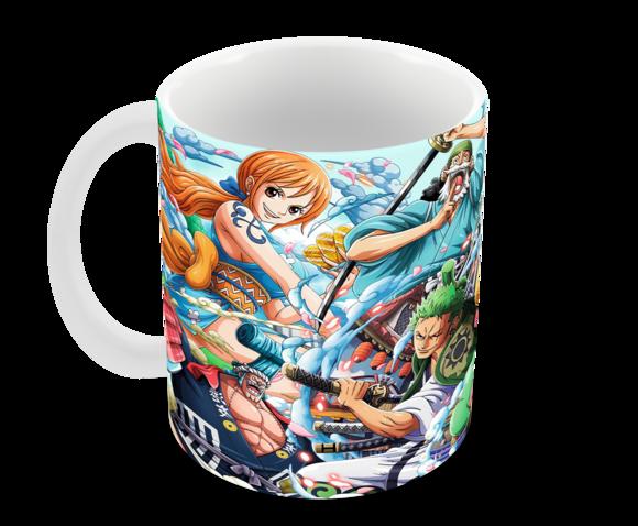 Caneca Polímero One Piece Personalizada
