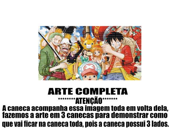 Caneca Polímero One Piece Personalizada