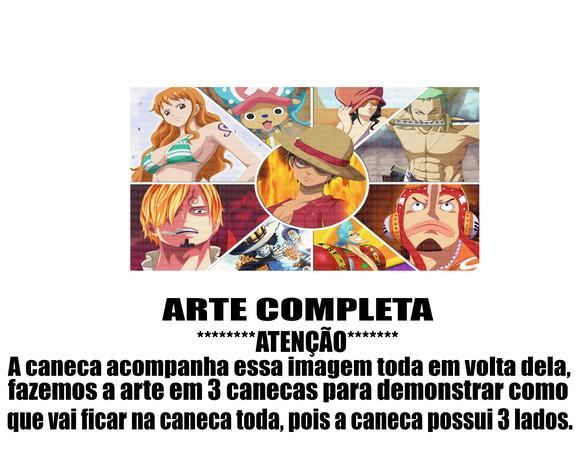 Caneca Polímero One Piece Personalizada