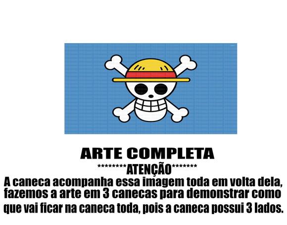 Caneca Polímero One Piece Personalizada