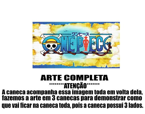 Caneca Polímero One Piece Personalizada