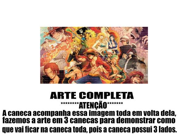 Caneca Polímero One Piece Personalizada