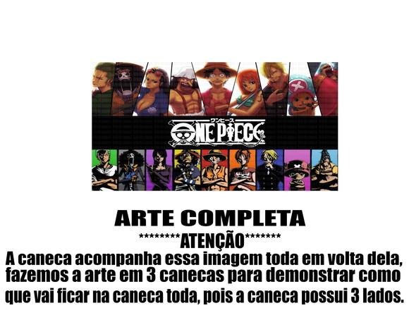 Caneca Polímero One Piece Personalizada