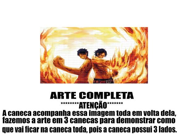 Caneca Polímero One Piece Personalizada