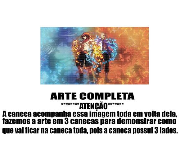 Caneca Polímero One Piece Personalizada