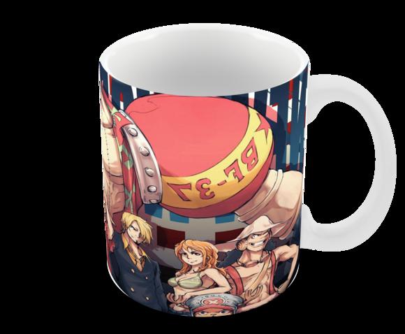 Caneca Polímero One Piece Personalizada