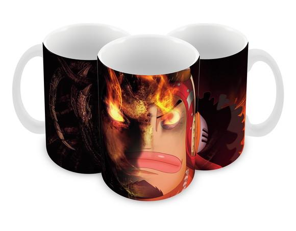 Caneca Polímero One Piece Usopp Personalizada