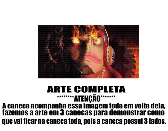 Caneca Polímero One Piece Usopp Personalizada