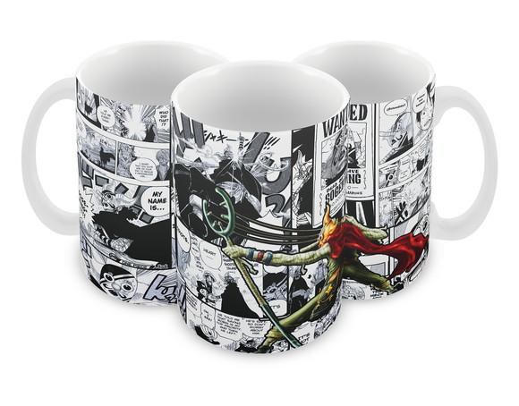 Caneca Polímero One Piece Usopp Personalizada