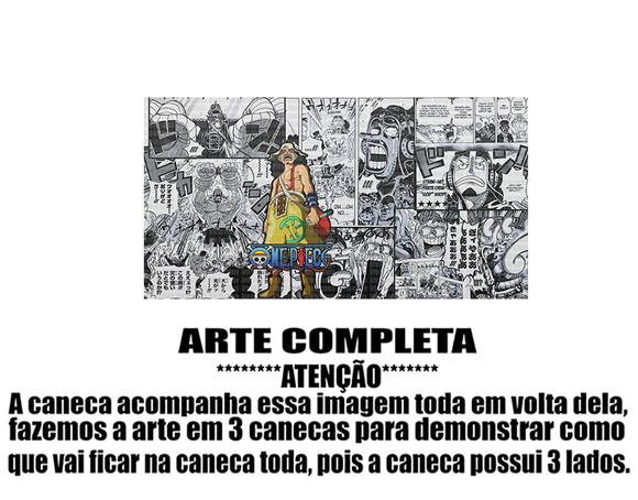 Caneca Polímero One Piece Usopp Personalizada