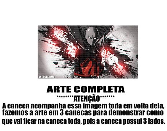 Caneca Polímero One Punch Man Personalizada