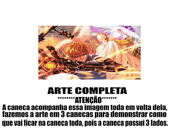 Caneca Polímero One Punch Man Personalizada