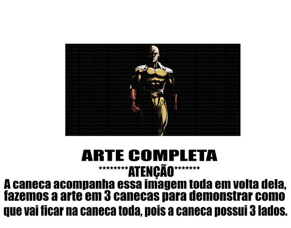 Caneca Polímero One Punch Man Personalizada
