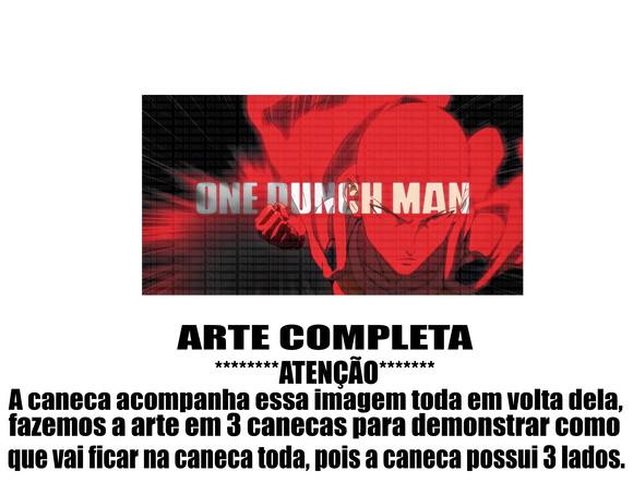 Caneca Polímero One Punch Man Personalizada