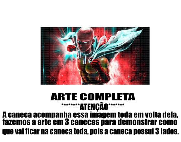 Caneca Polímero One Punch Man Personalizada