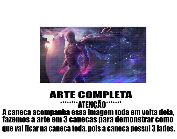Caneca Polímero One Punch Man Personalizada