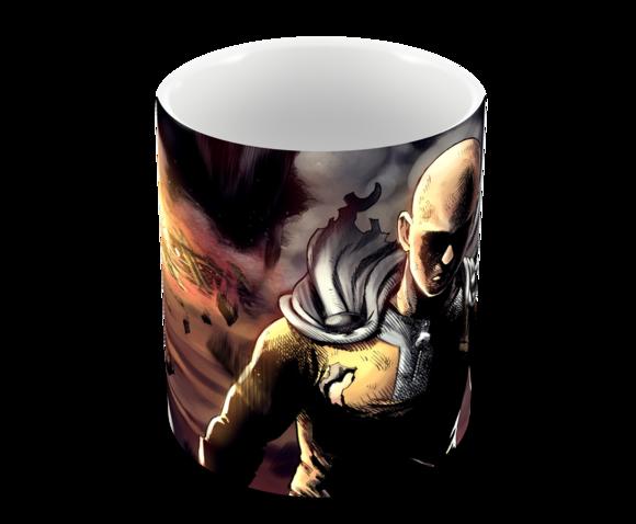 Caneca Polímero One Punch Man Personalizada