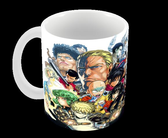 Caneca Polímero One Punch Man Personalizada