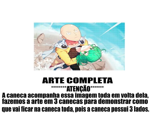 Caneca Polímero One Punch Man Personalizada