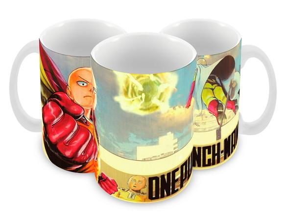 Caneca Polímero One Punch Man Personalizada