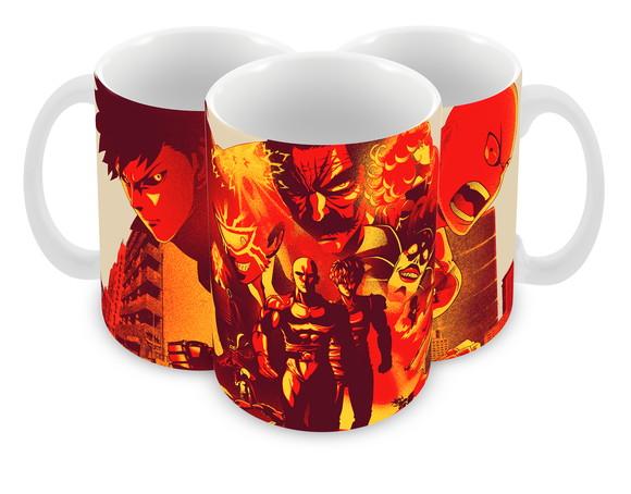 Caneca Polímero One Punch Man Personalizada