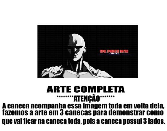 Caneca Polímero One Punch Man Personalizada