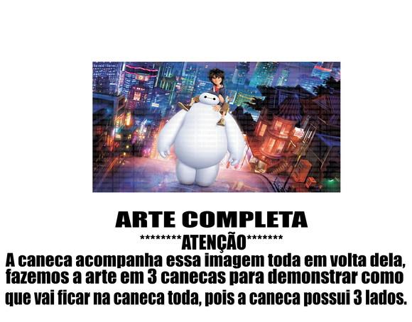 Caneca Polímero Operação Big Hero Personalizada