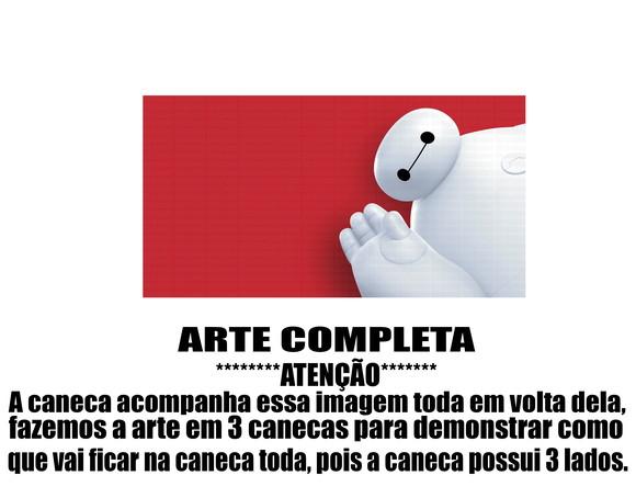Caneca Polímero Operação Big Hero Personalizada
