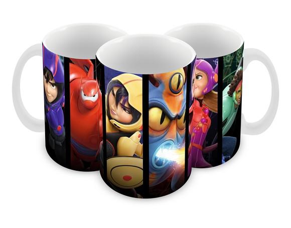 Caneca Polímero Operação Big Hero Personalizada