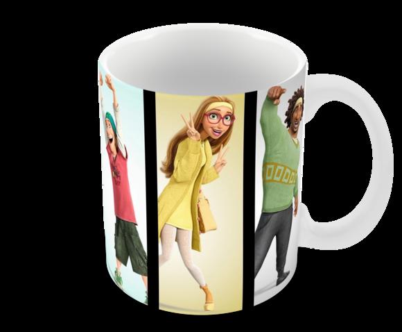 Caneca Polímero Operação Big Hero Personalizada