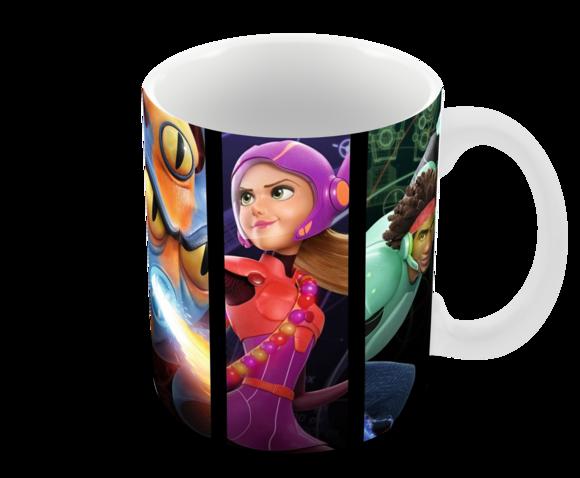 Caneca Polímero Operação Big Hero Personalizada