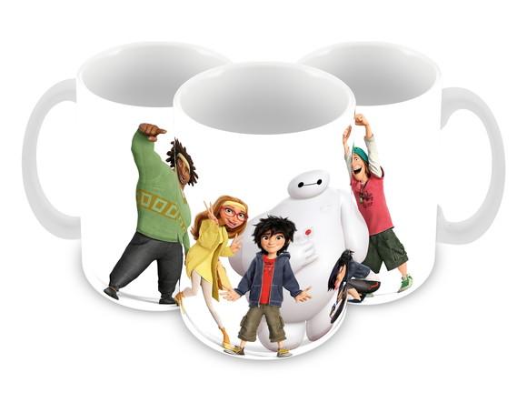 Caneca Polímero Operação Big Hero Personalizada
