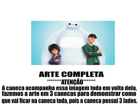 Caneca Polímero Operação Big Hero Personalizada