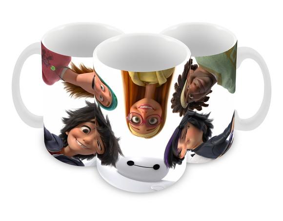 Caneca Polímero Operação Big Hero Personalizada