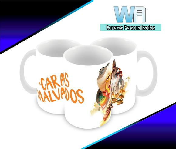 Caneca Polímero os Caras Malvados Personalizada