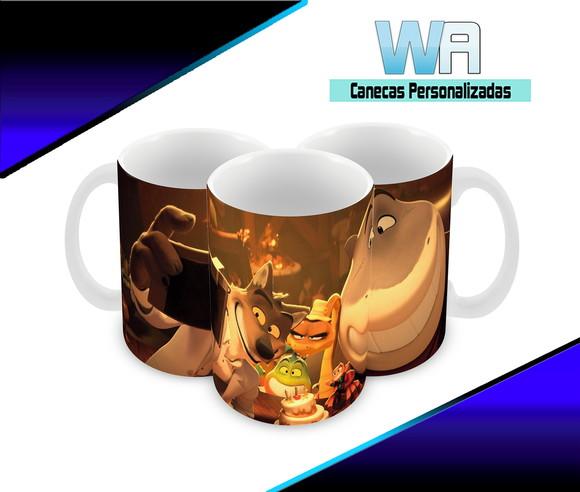 Caneca Polímero os Caras Malvados Personalizada