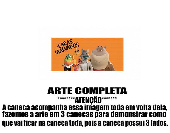 Caneca Polímero os Caras Malvados Personalizada