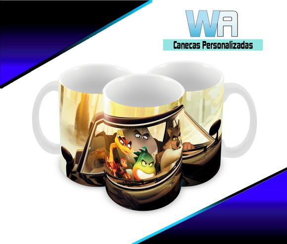 Caneca Polímero os Caras Malvados Personalizada