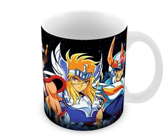 Caneca Polímero os Cavaleiros do Zodíaco Personalizada