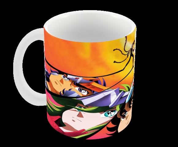 Caneca Polímero os Cavaleiros do Zodíaco Personalizada